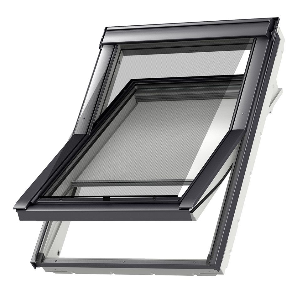 VELUX Hitzeschutzmarkise aussen Uni Schwarz 5060 günstig