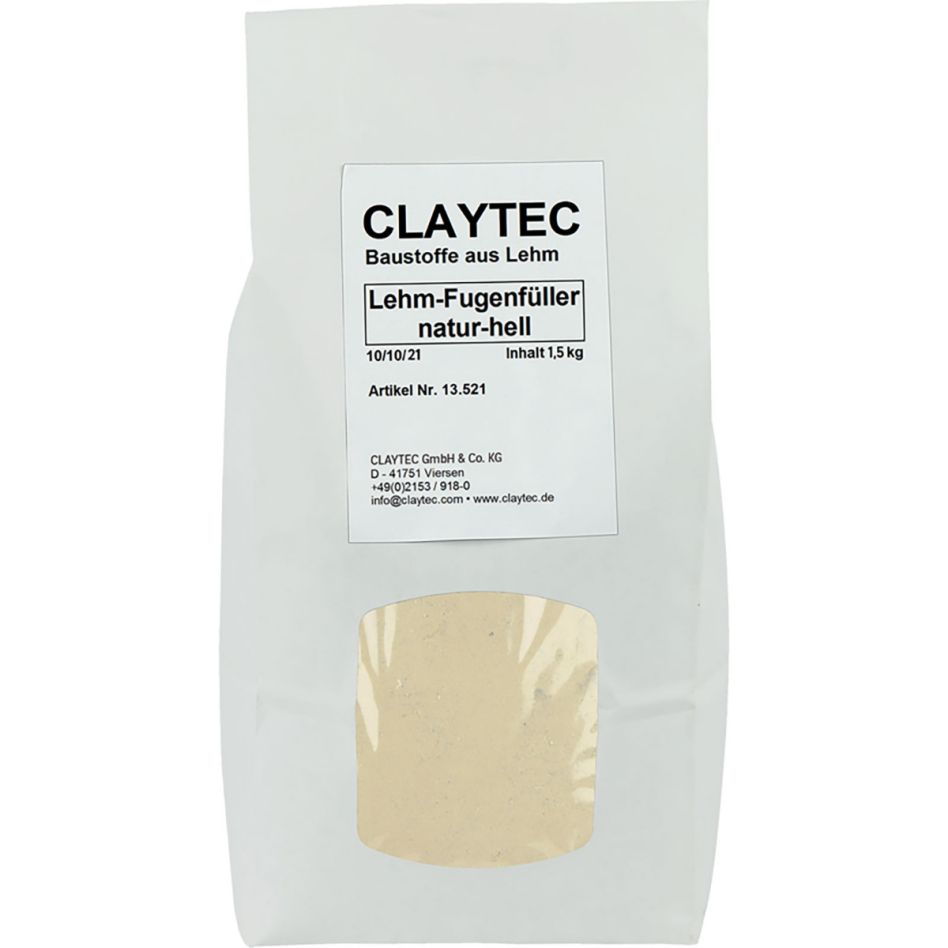 ClayTec Lehm-Fugenfüller natur-HELL günstig