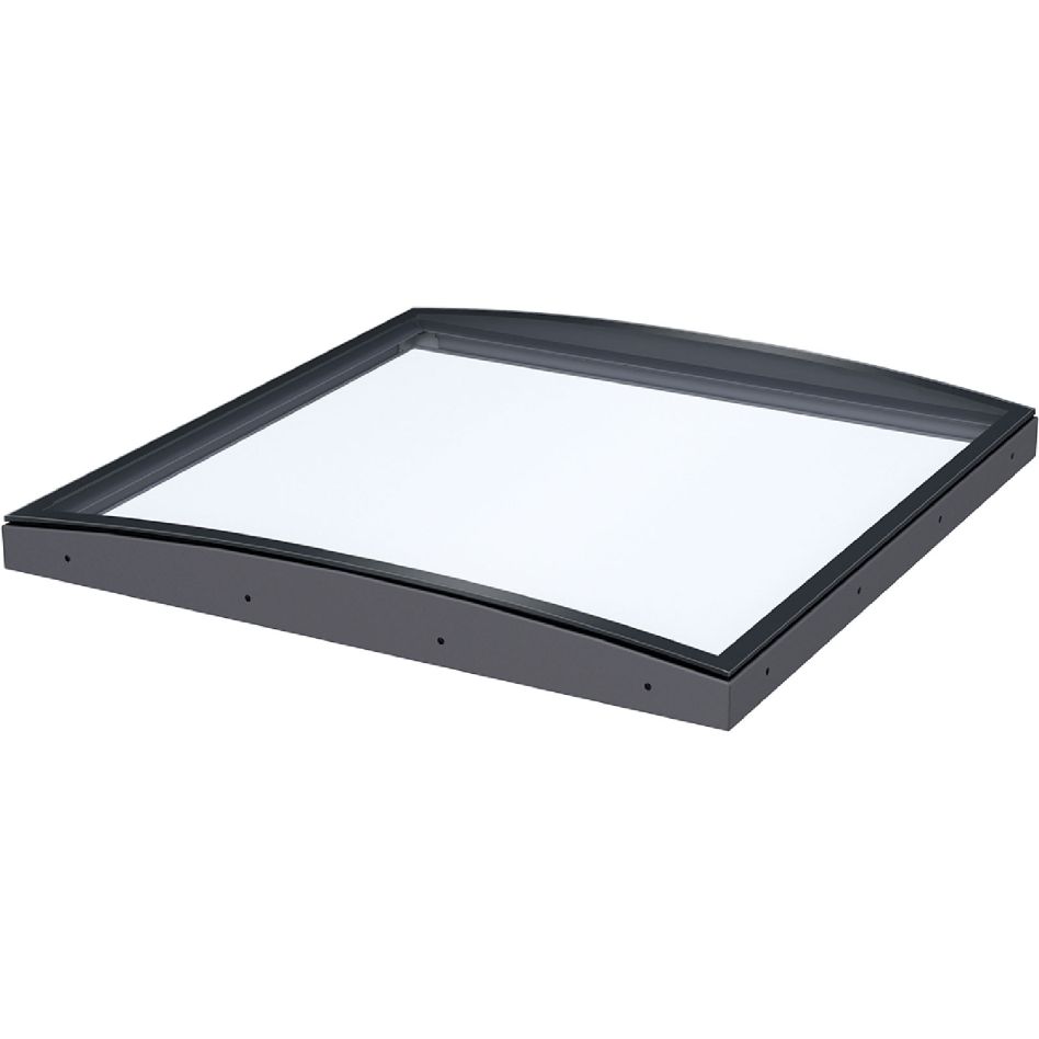 Fenêtre pour toit plat VELUX CFU, CVU 1093 élément supérieur en verre convexe, 100x100 cm