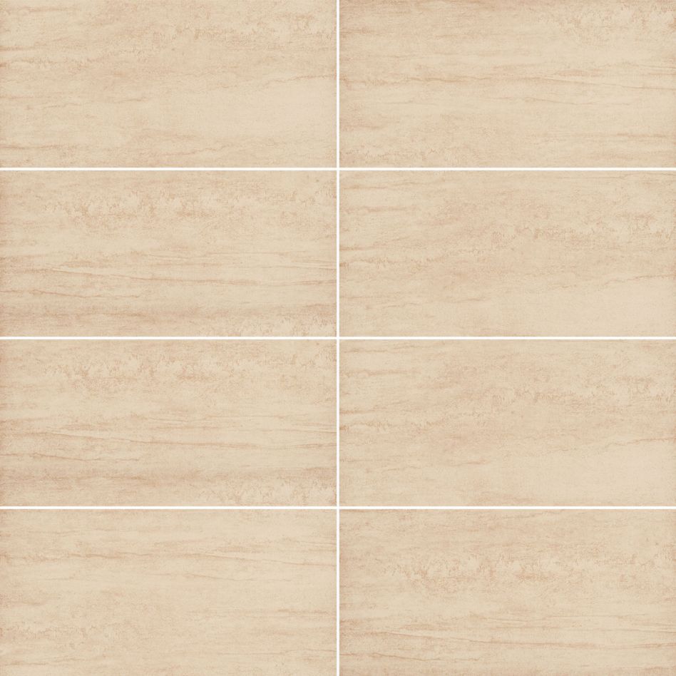 Wellker Fliesen Feinsteinzeug Guadalupe beige glasiert matt Rundkante Stärke 9 mm, 1 Pack günstig