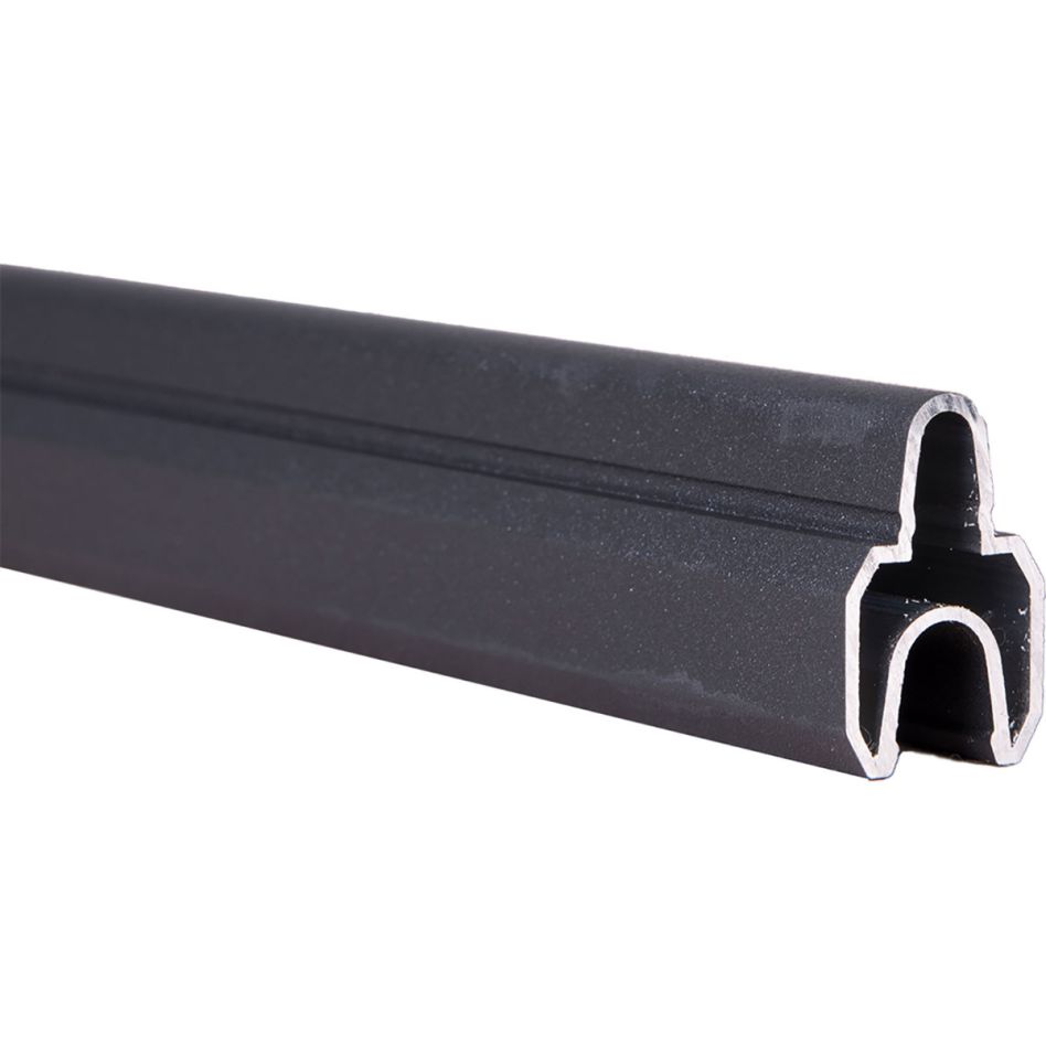 GroJa Solid Grande Premium Lisene Steckzaun Sichtschutzzaun Anthrazit DB703 günstig