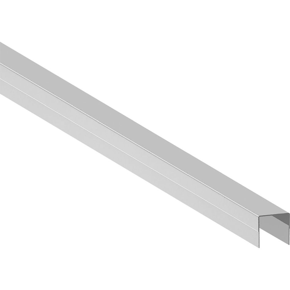 GroJa Fertigzaun Abdeckleiste Aluminium eloxiert EV1 günstig