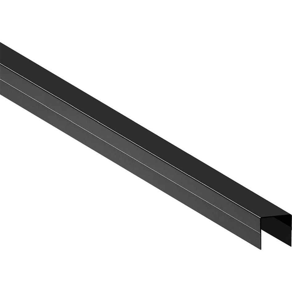 GroJa Fertigzaun Abdeckleiste Aluminium Anthrazit DB703 günstig