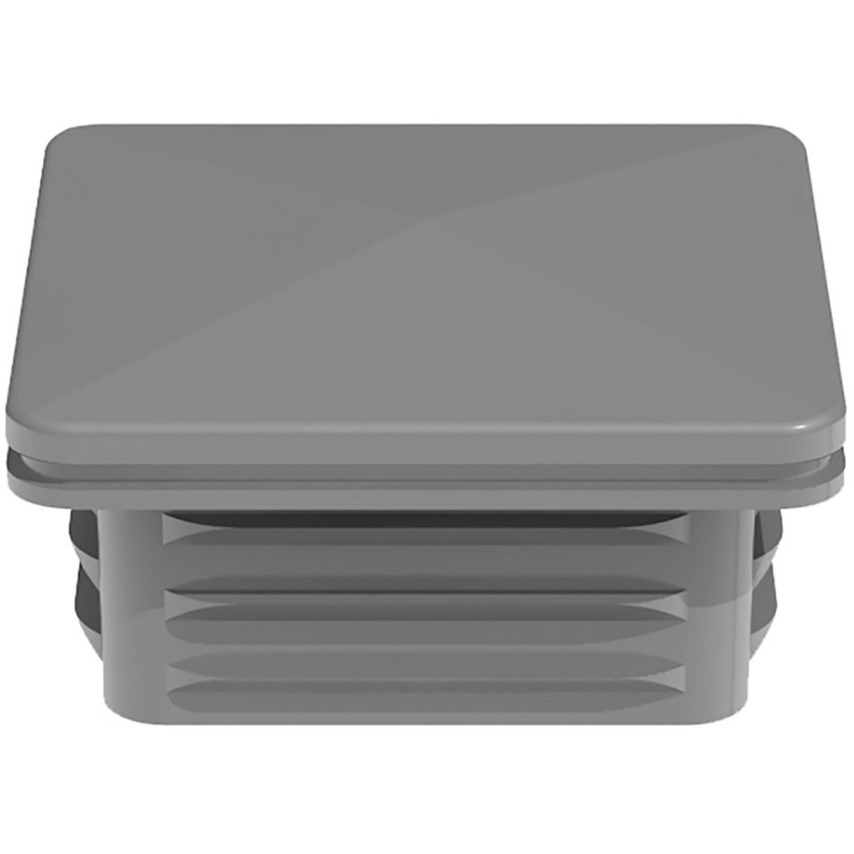 Capuchon de remplacement GroJa pour poteau alu brise-vue gris argent RAL 7001 günstig