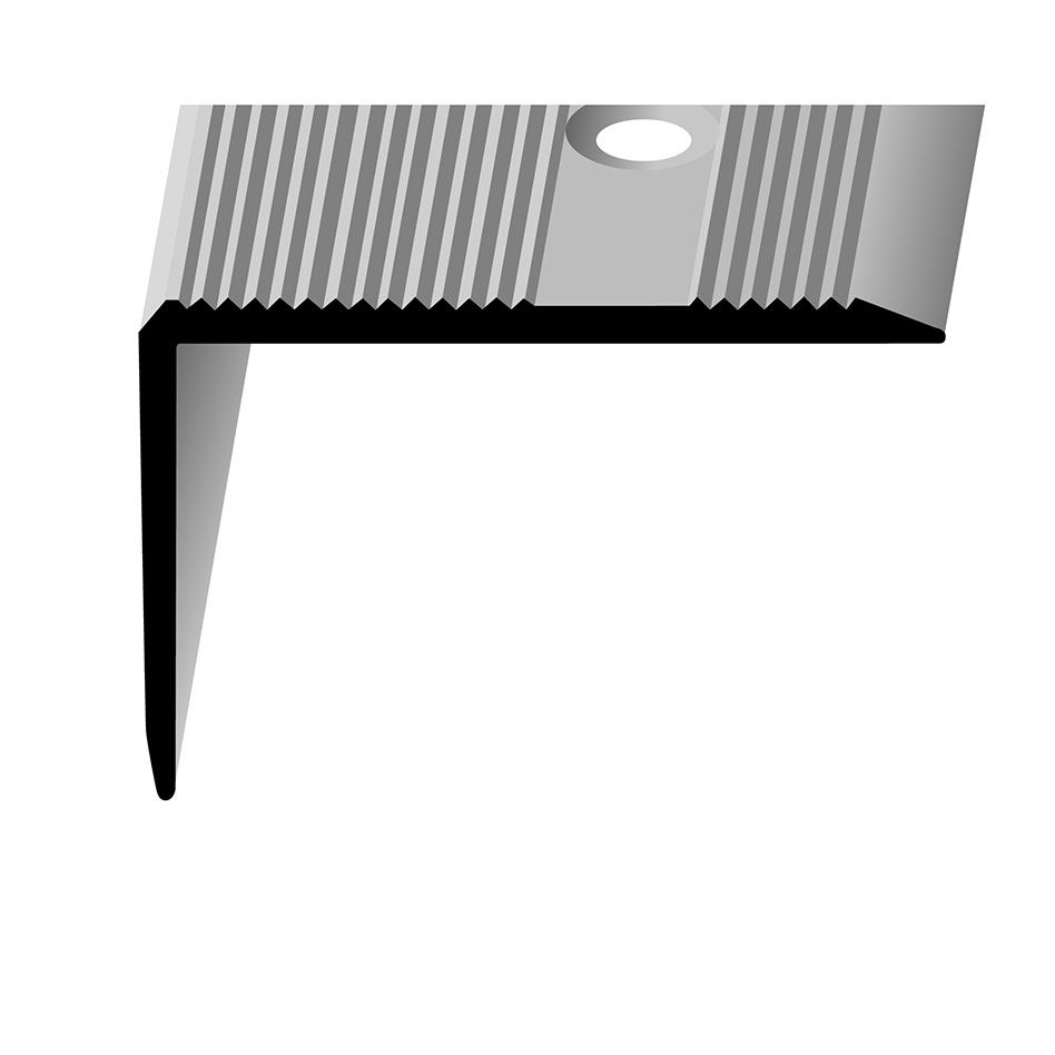 Nez de marche en alu anodisé couleur argent PARKETTFREUND PF 228 günstig