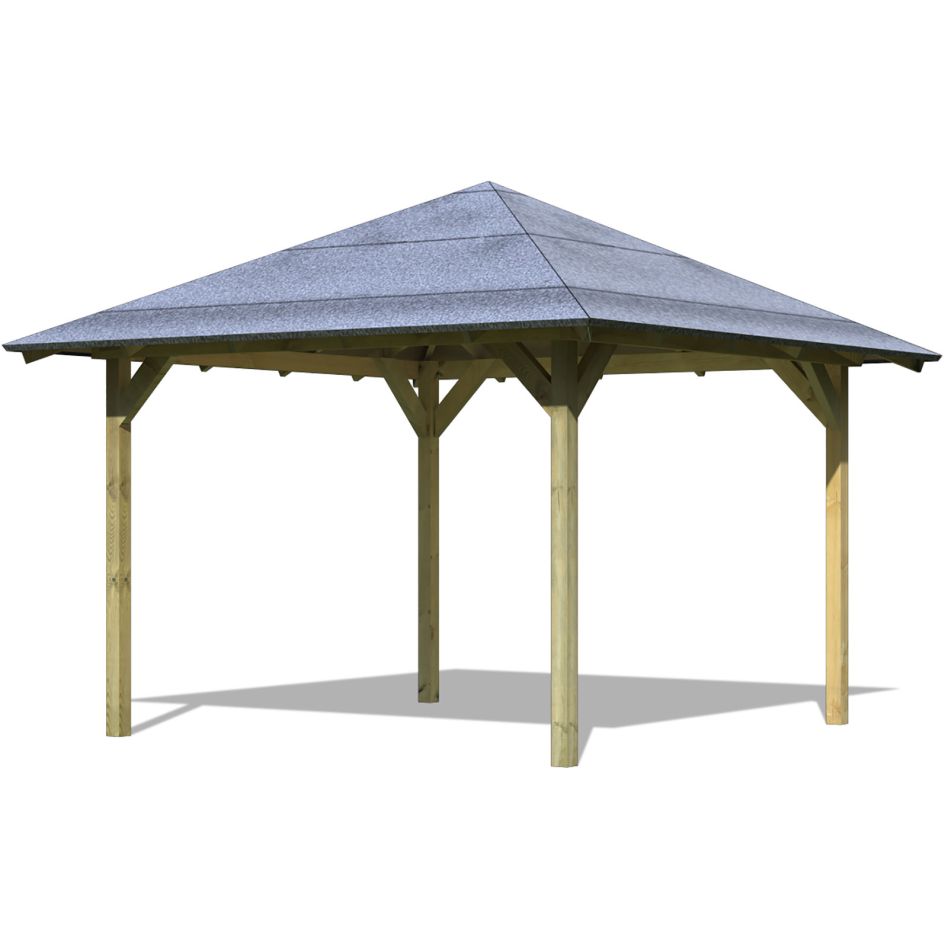 Karibu Pavillon "Cordoba" BxT: 357x357 cm