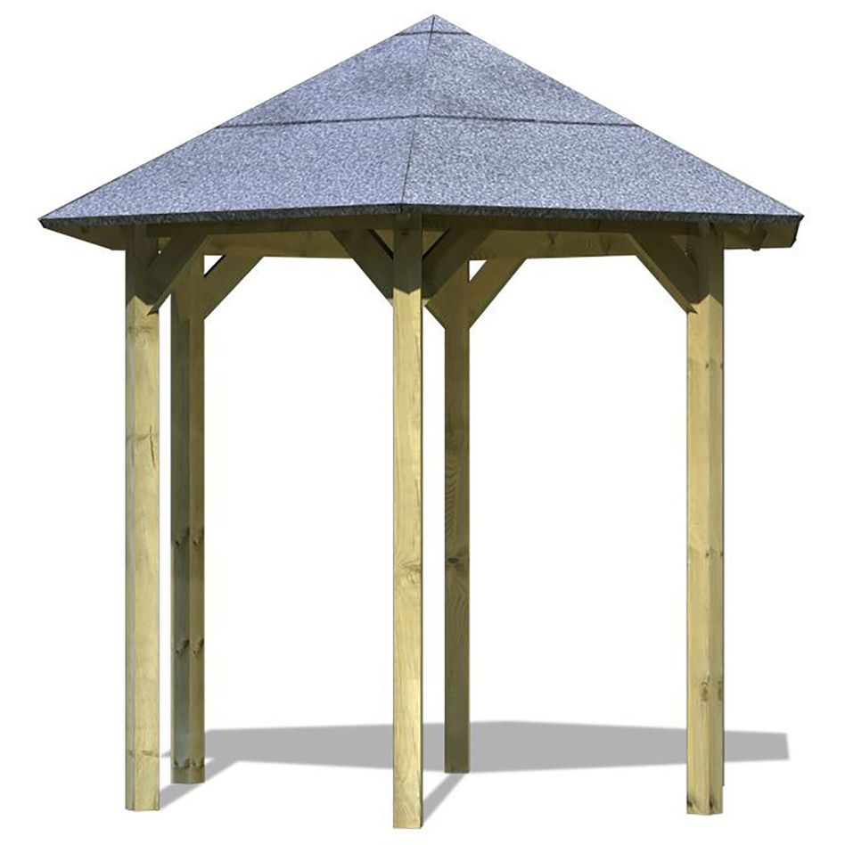 Karibu Pavillon "Lissabon" BxT: 299x260 cm