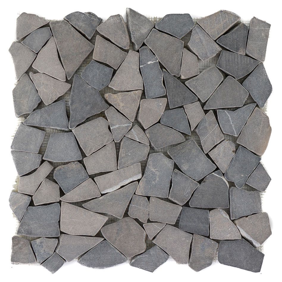 Wellker Natursteinmosaik Recife Graphite 30,5x30,5 cm Mosaikfliesen, 1 Pack