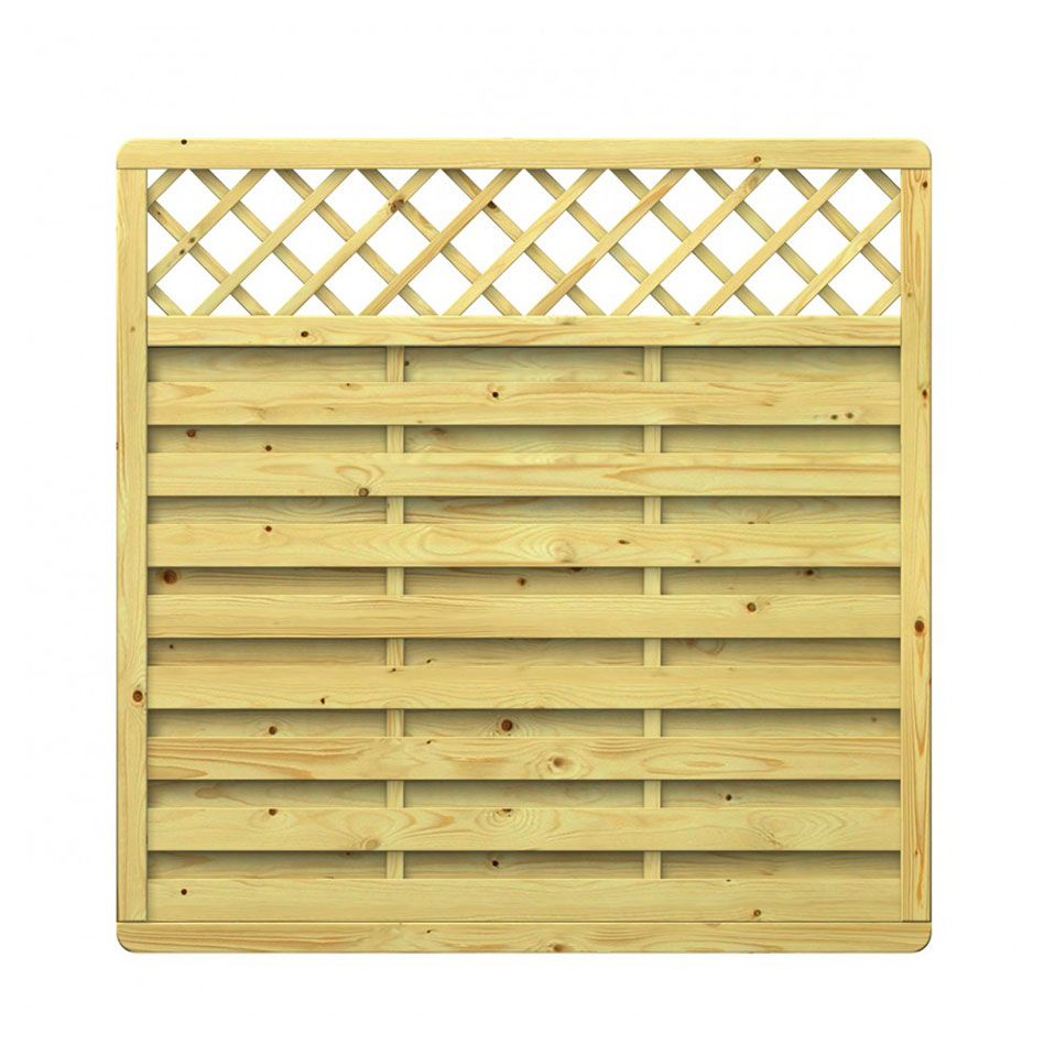 TraumGarten Clôture pare-vue bois XL Grille günstig