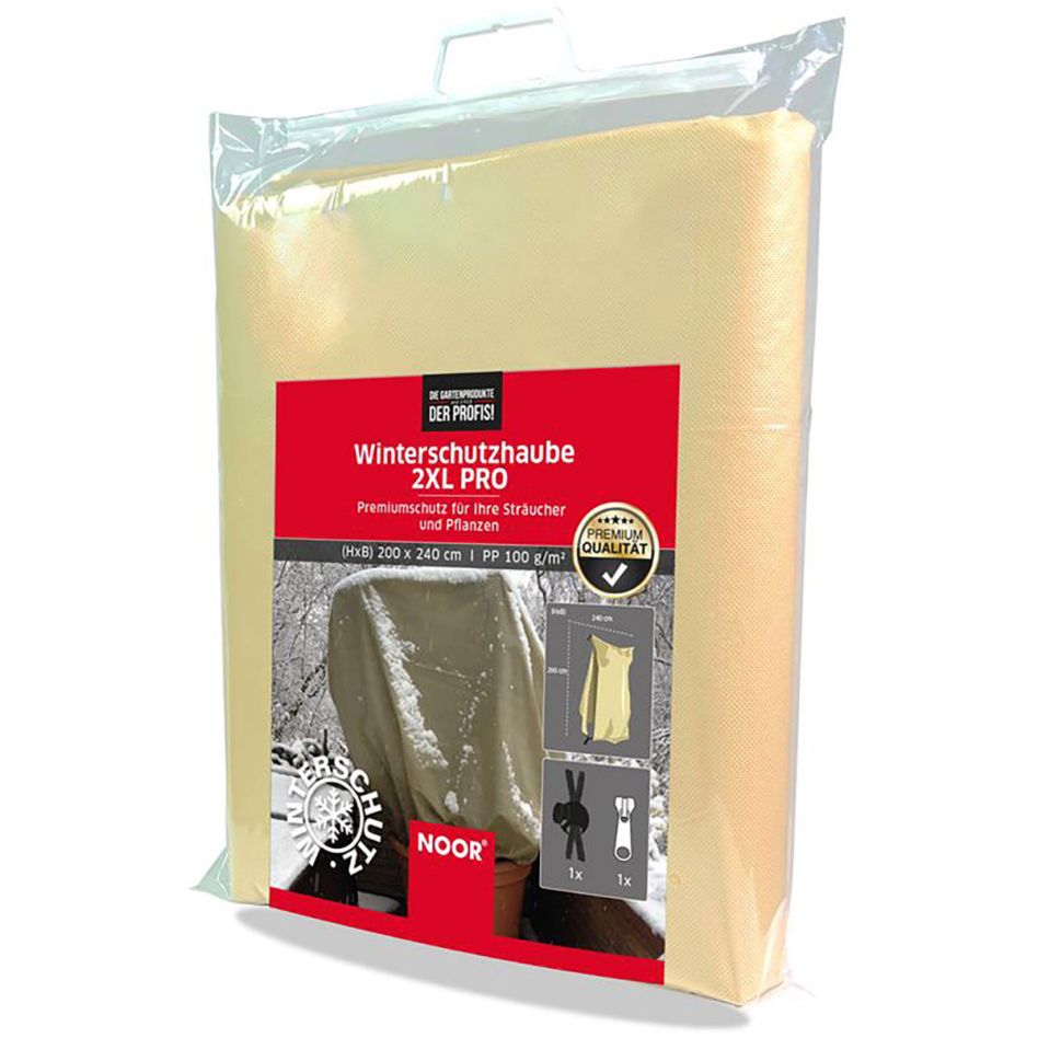 Housse de protection hivernale XXL NOOR PRO 200 x 240 cm avec fermeture éclair et cordon de serrage günstig