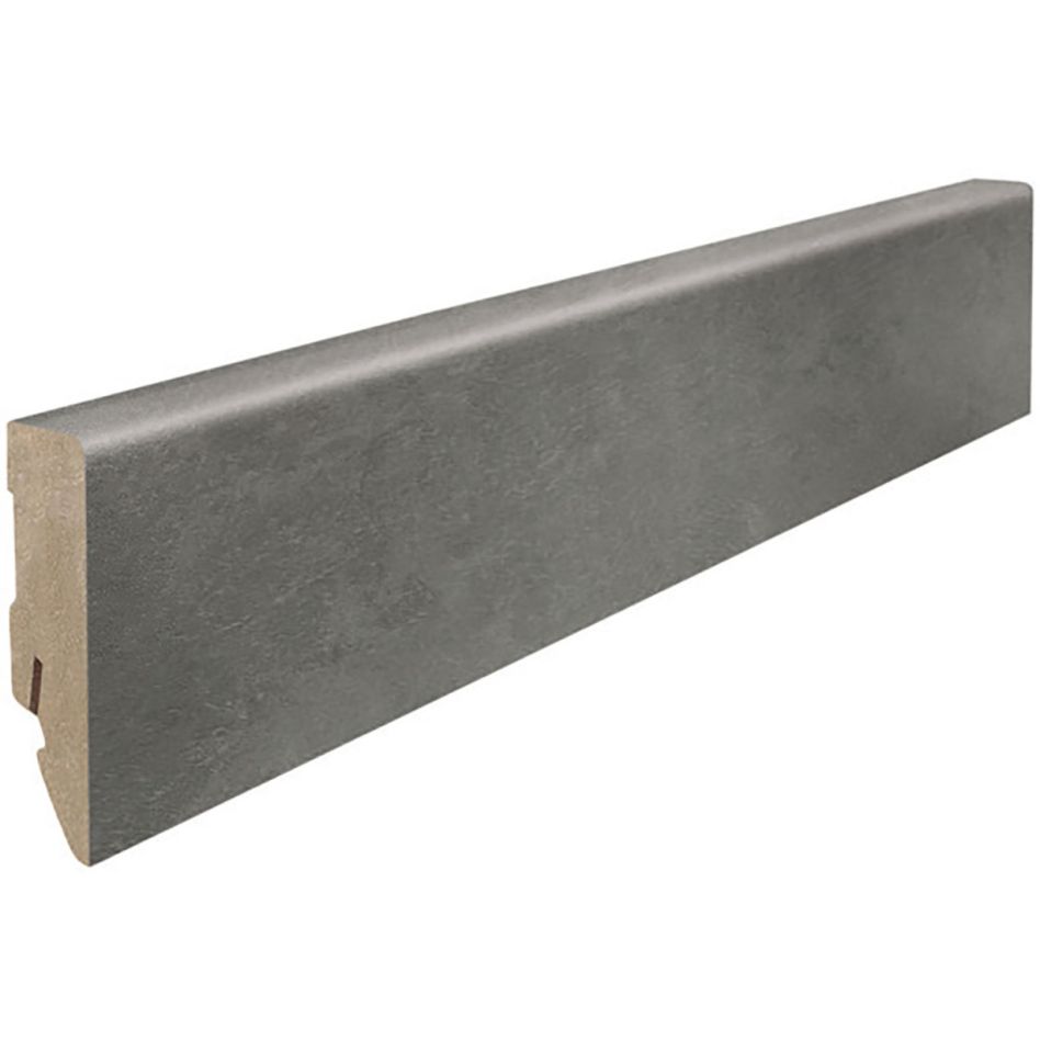HARO Stecksockelleiste Cube Fliese Beton dunkel Steinstruktur Fußleisten günstig