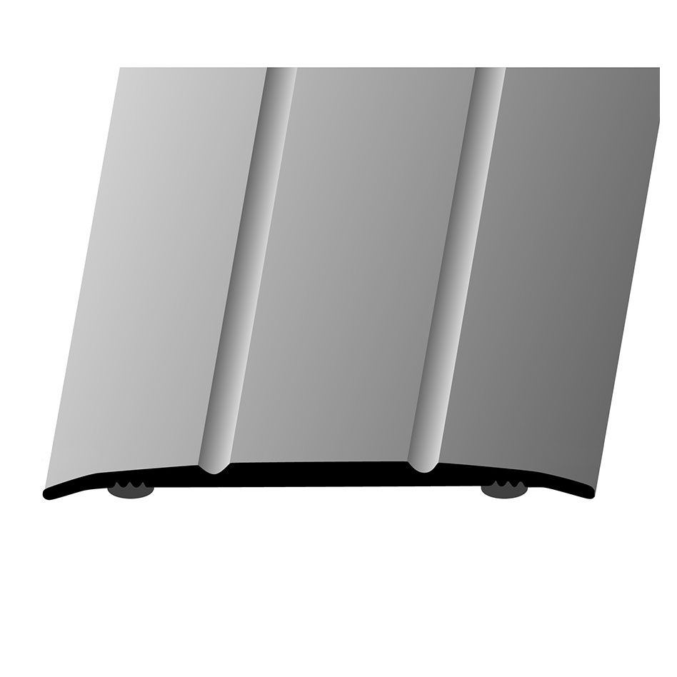 Barre de seuil adhésif en alu anodisé couleur acier inox PARKETTFREUND günstig