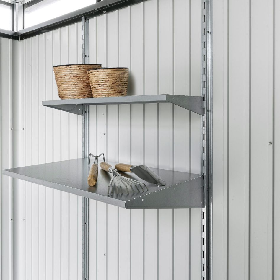 Biohort Regalboden-Set tief Gerätehäuser, Gerätschrank und Mülltonnenbox, 2 Böden günstig