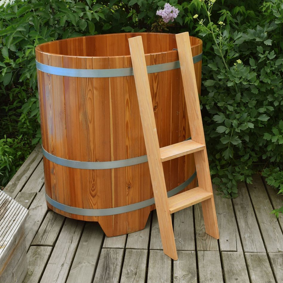 Weka Sauna-Tauchbottich  110 x 75 x 100 cm