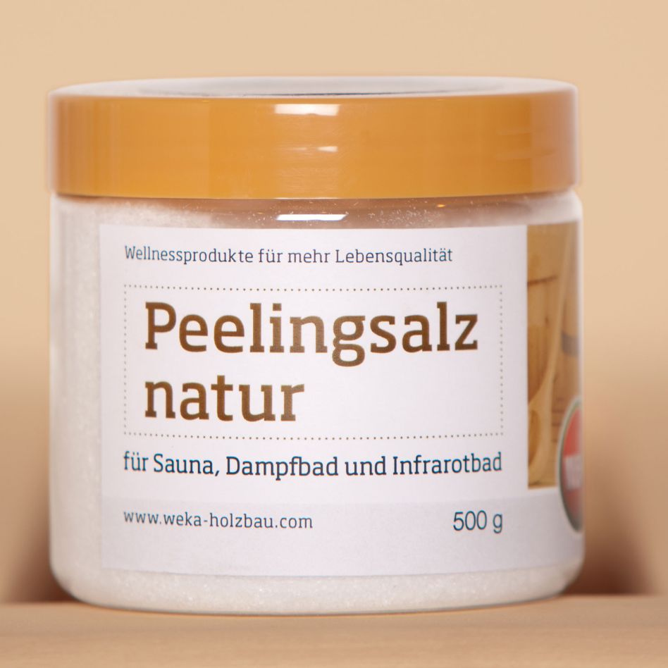 weka Peelingsalz natur 500 g Dose für Sauna günstig