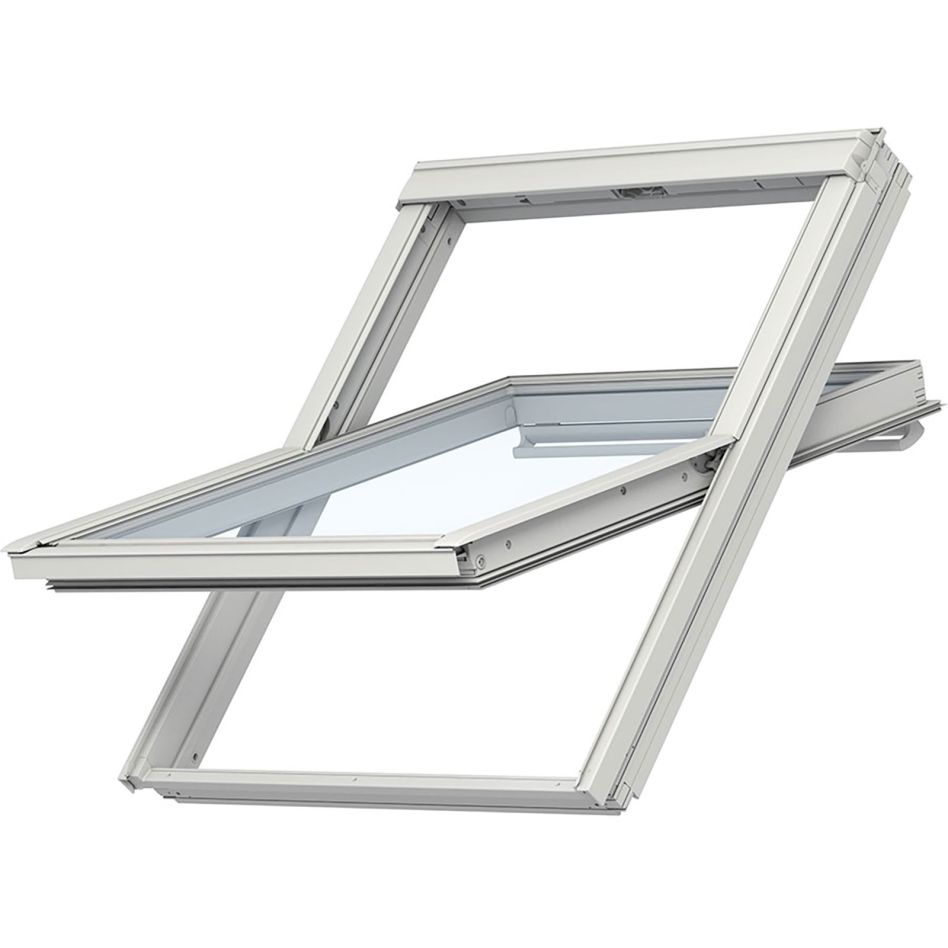 VELUX Fenêtre de toit à rotation GGL 2069 bois blanc laqué ENERGIE Anti-chaleur günstig