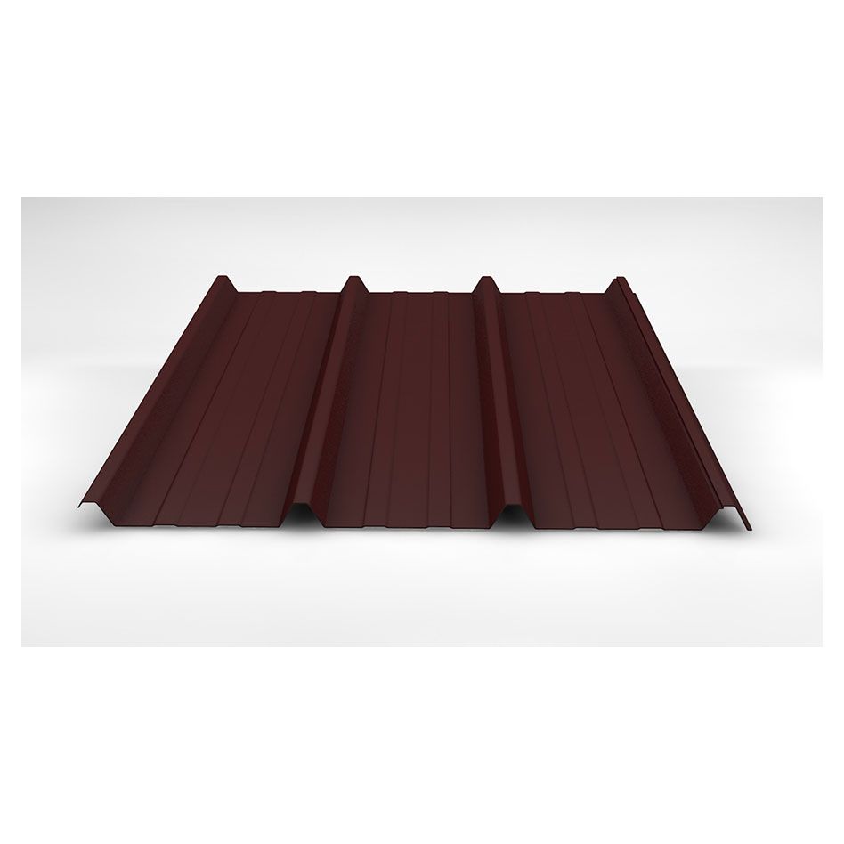Luxmetall Trapezblech Dach D-45/333/S, Stahl, rotbraun günstig
