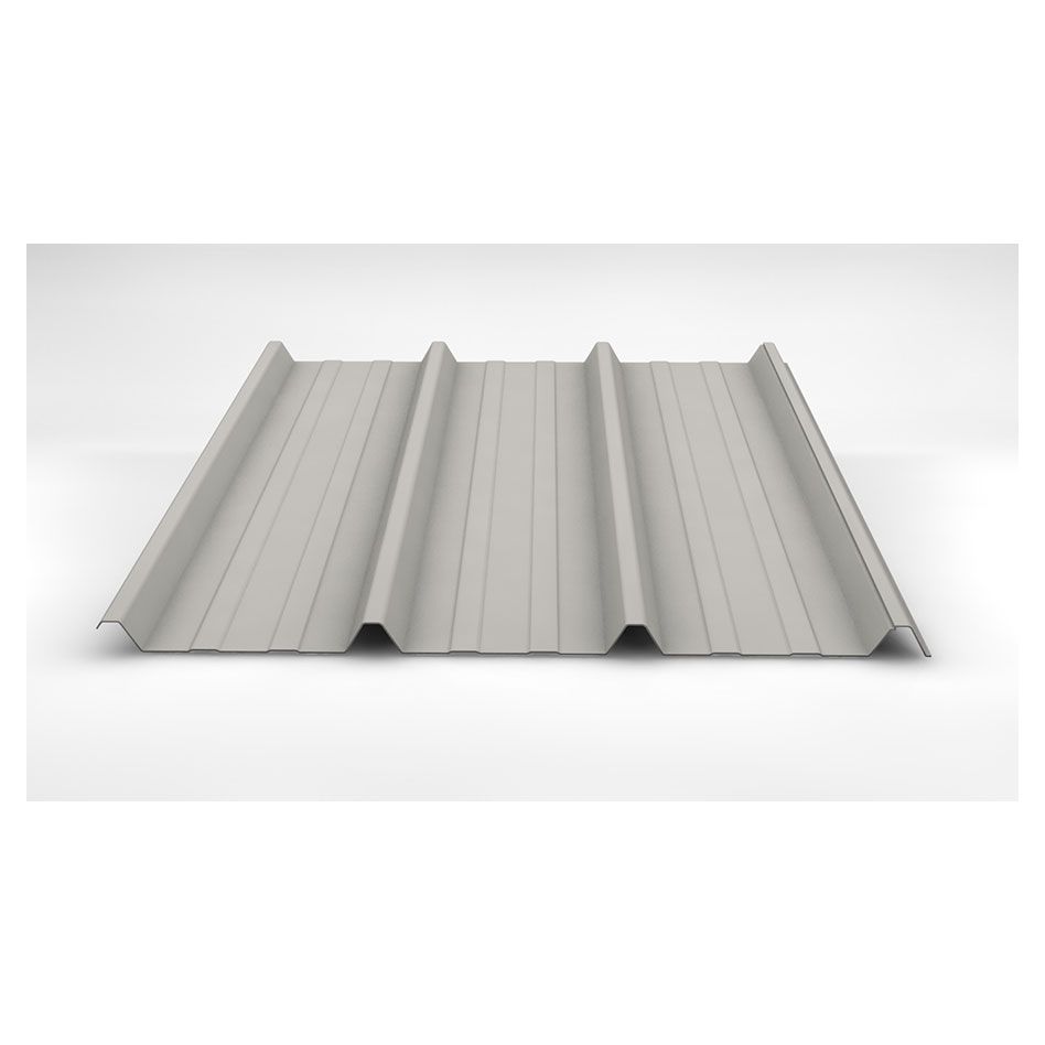 Luxmetall Trapezblech Dach D-45/333/S, Stahl, grauweiß günstig