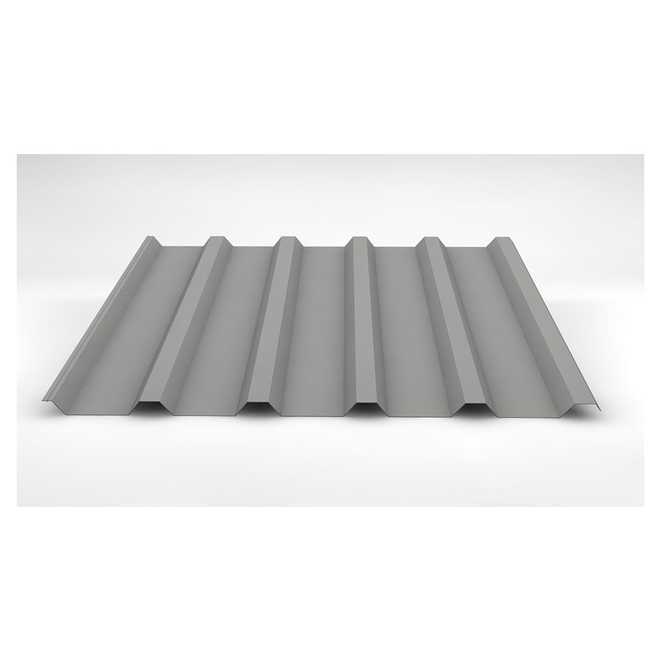 Luxmetall Trapezblech Dach D-35/207, Stahl, lichtgrau günstig