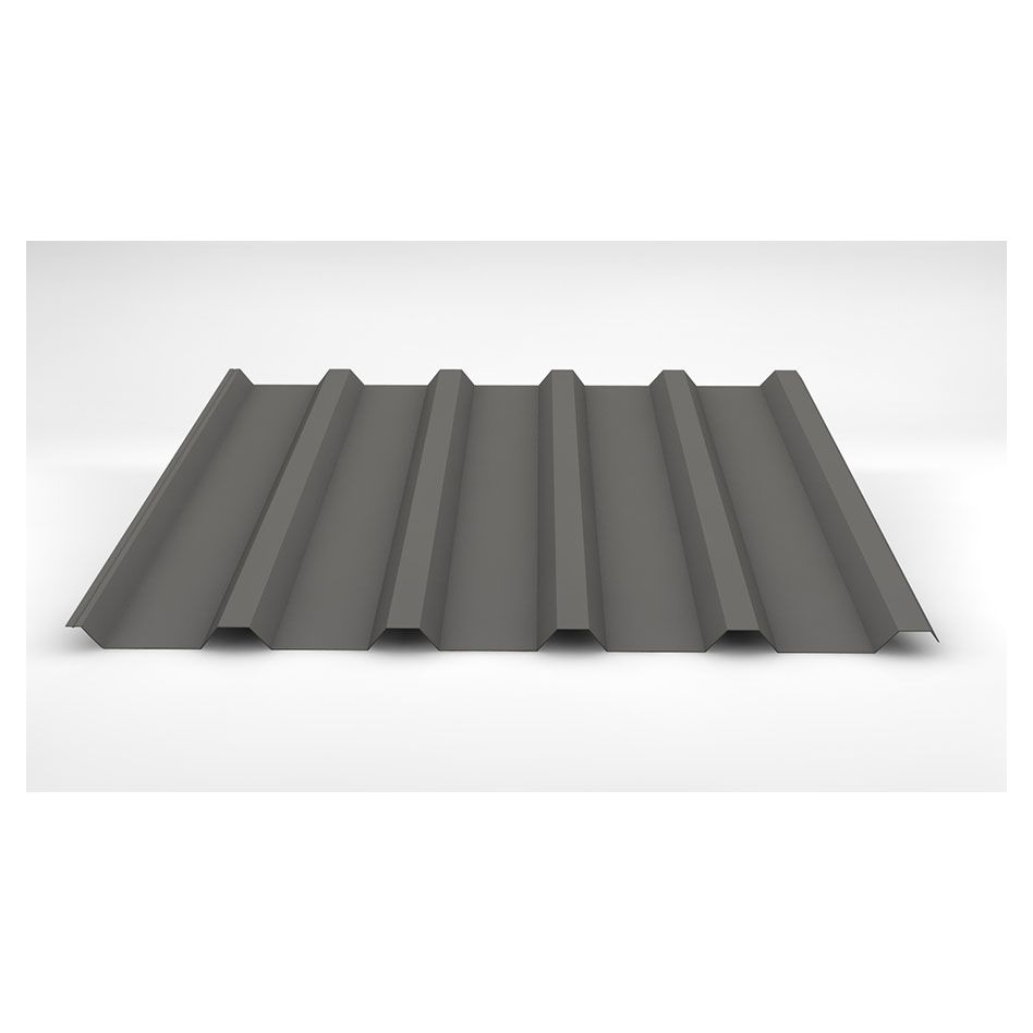 Luxmetall Trapezblech Dach D-35/207, Stahl, graualuminium günstig