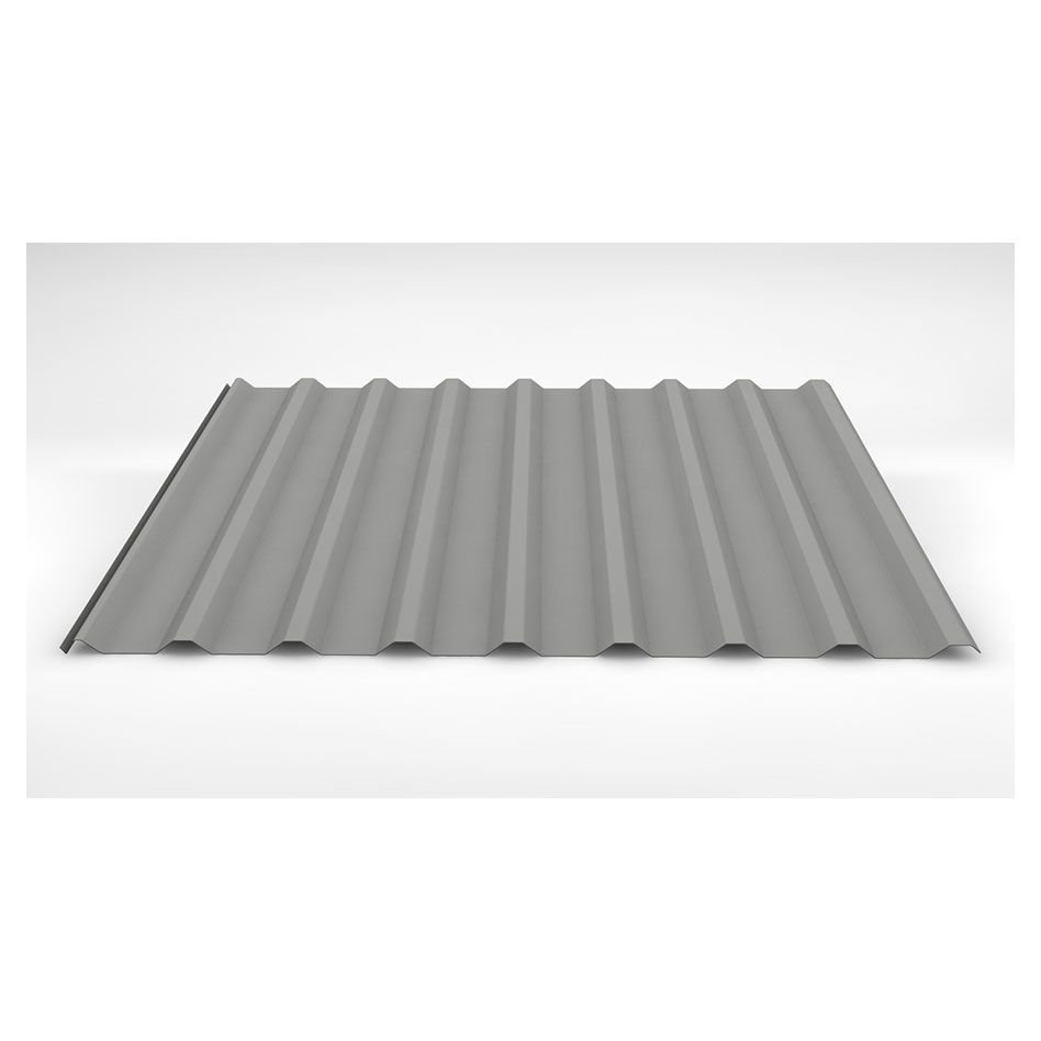 Luxmetall Trapezblech Dach D-20/138, Stahl, lichtgrau günstig