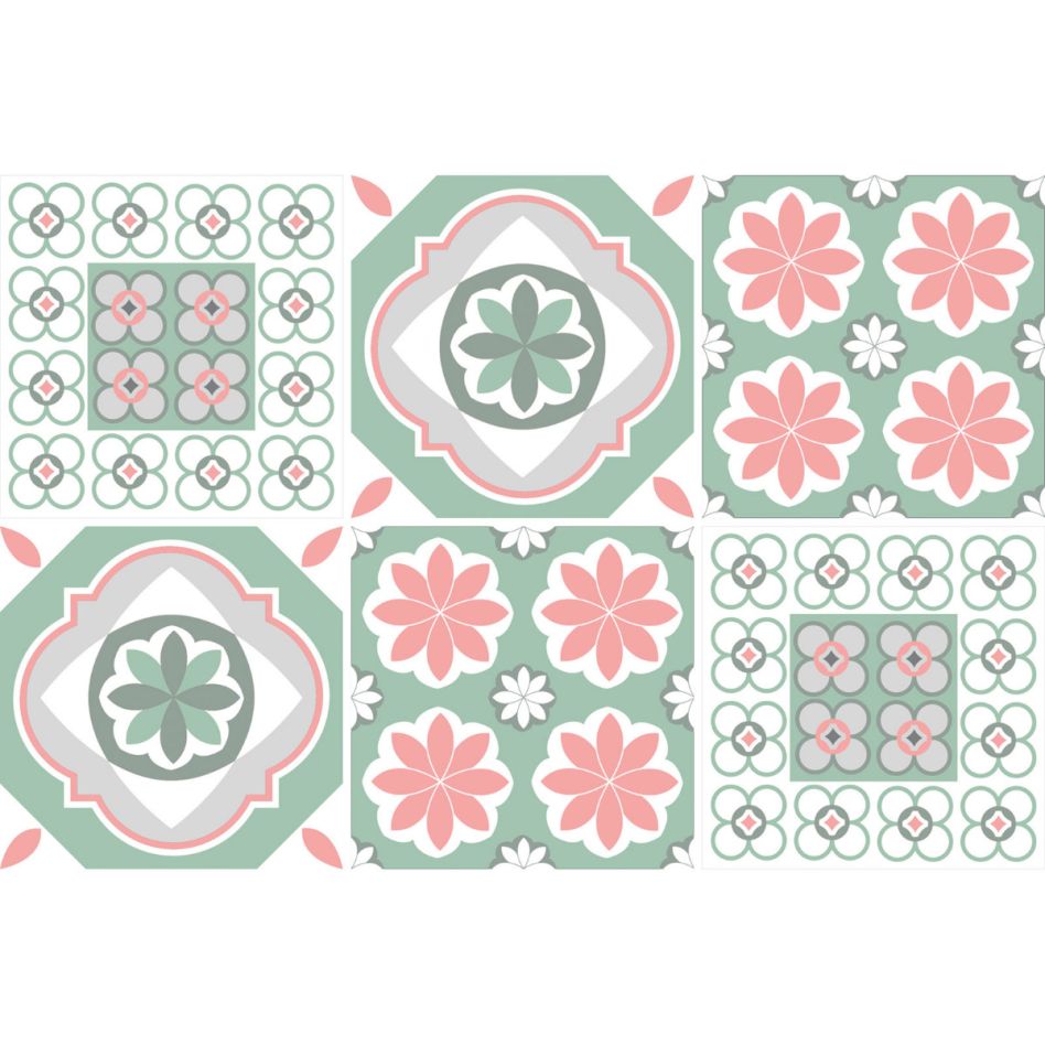 Windhager Fliesenaufkleber Only 15x15 cm Fliesenfolie, 1 Pack