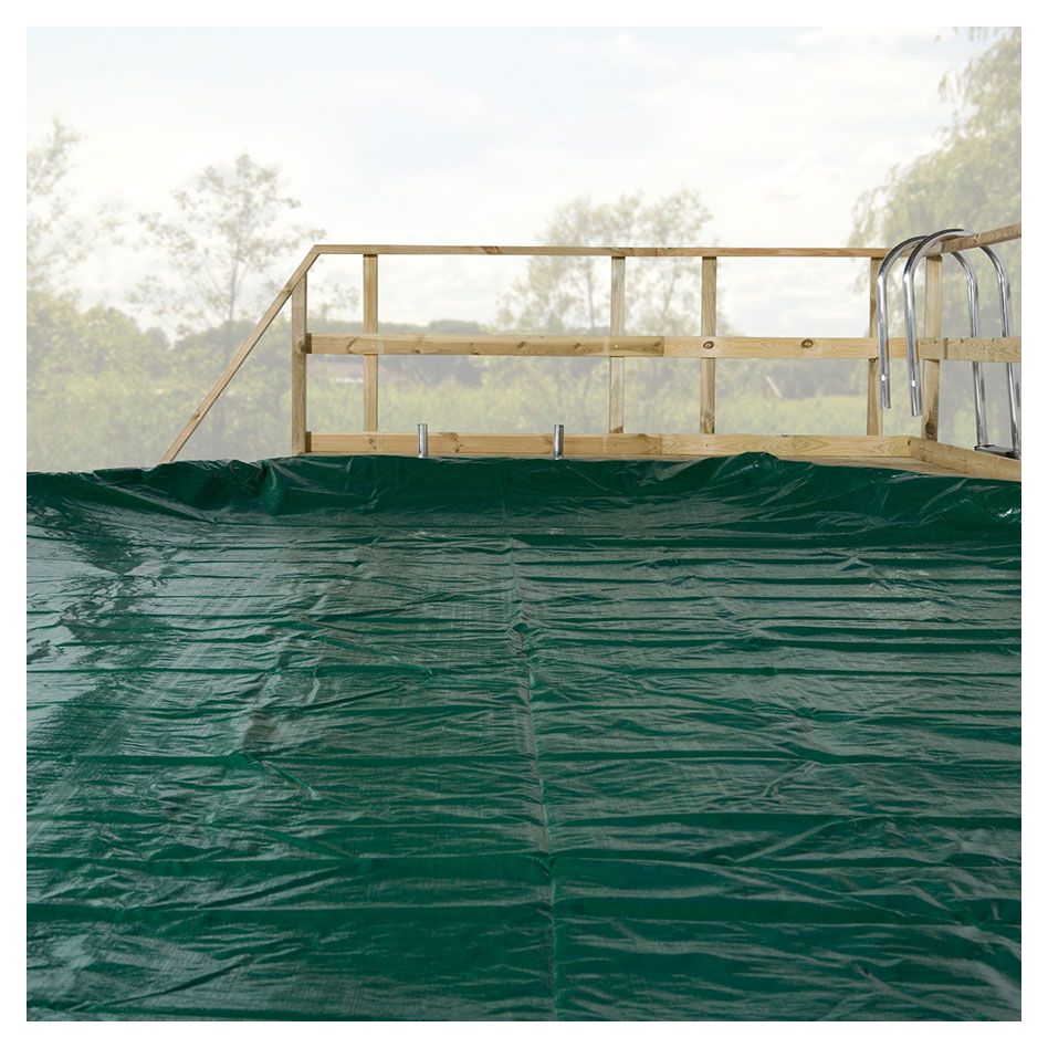 weka Abdeckplane für Massivholzpool, Swimmingpool 594