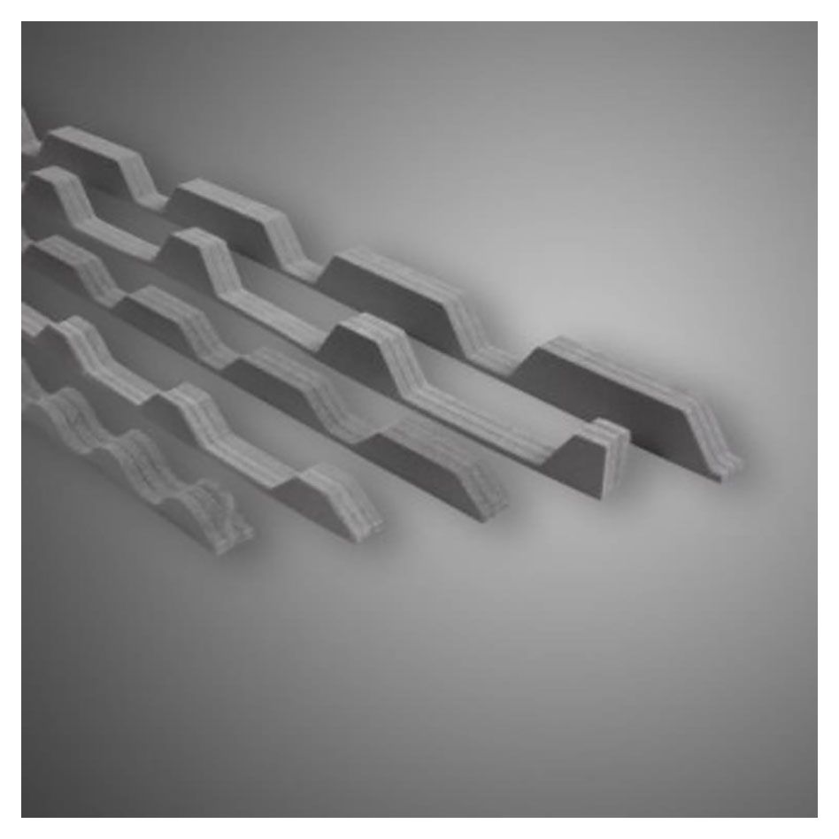 Luxmetall Profilfüller D-TILE Oberseite Image