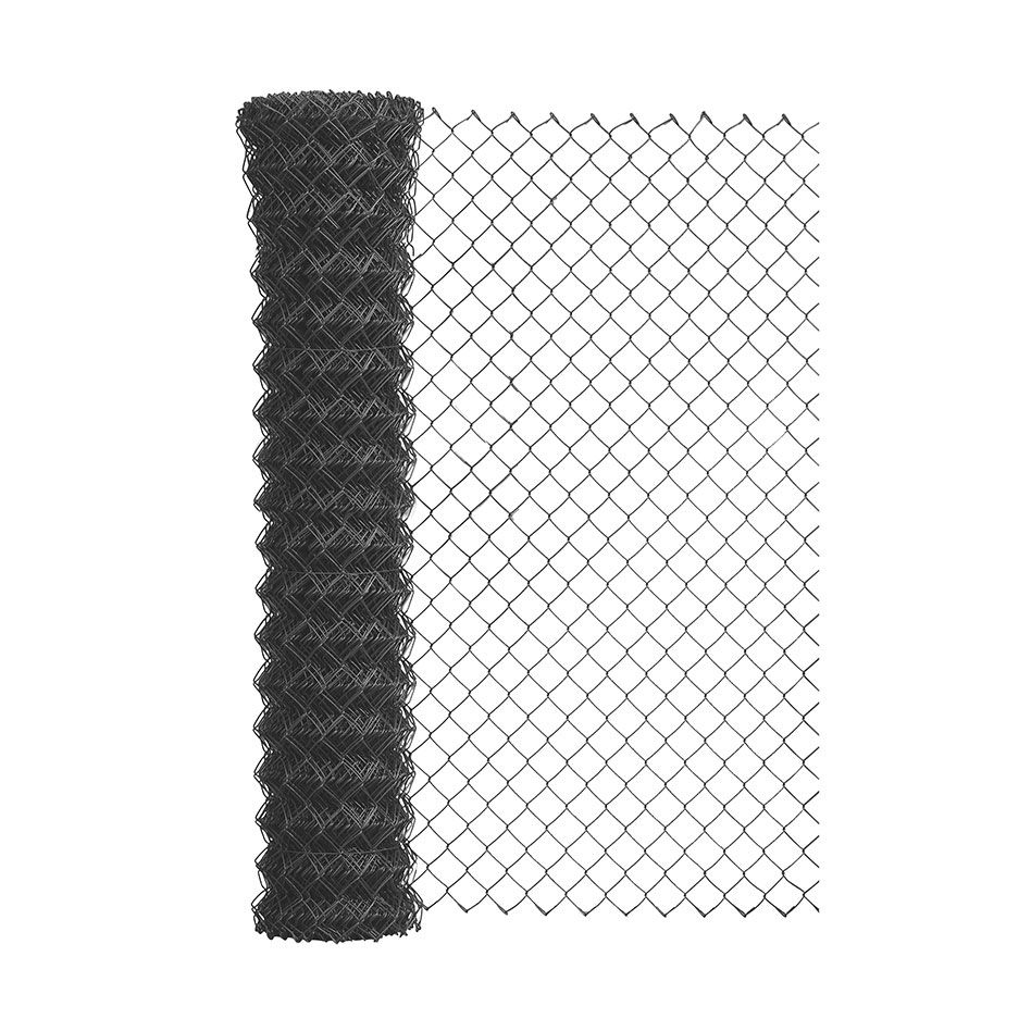 Clôture en treillis métallique type 2,8 anthracite, 80 cm