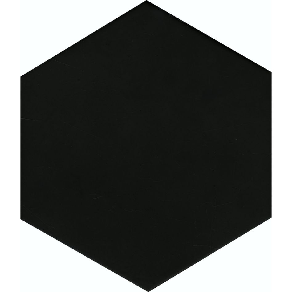 Wellker Fliesen Chiquimula Solid Black glasiert matt Rundkante 21,5x25 cm Stärke 9 mm, 1 Pack günstig