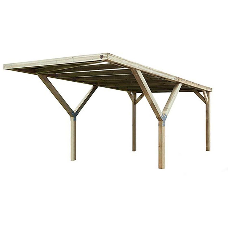weka Einzelcaport Y-Carport 612 Unterstand günstig