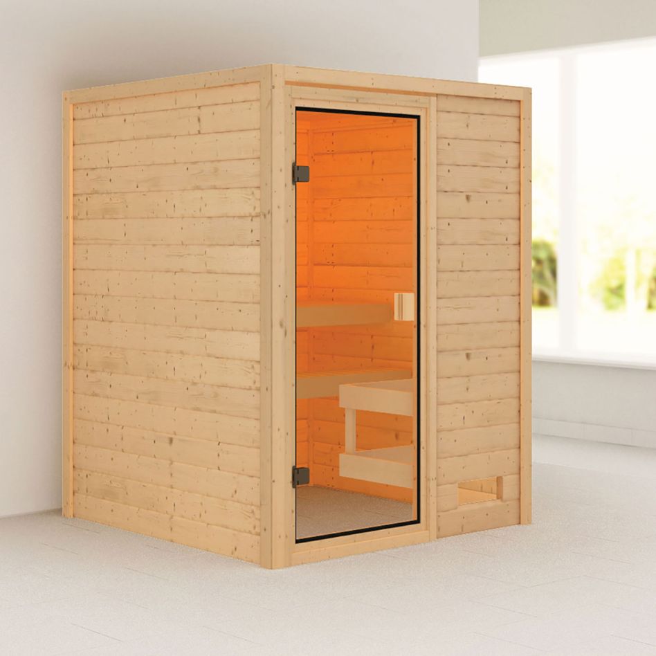 Sauna Karibu Woodfeeling Sandra günstig