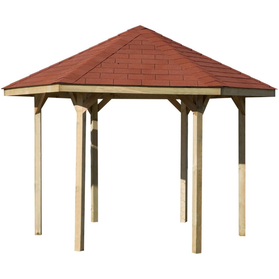weka Gartenlaube 656 Pavillon Holzpavillon günstig
