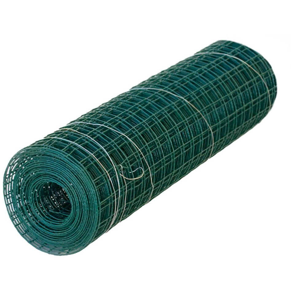 Grillage à volière en fil métallique Windhager, revêtu de plastique, couleur verte günstig