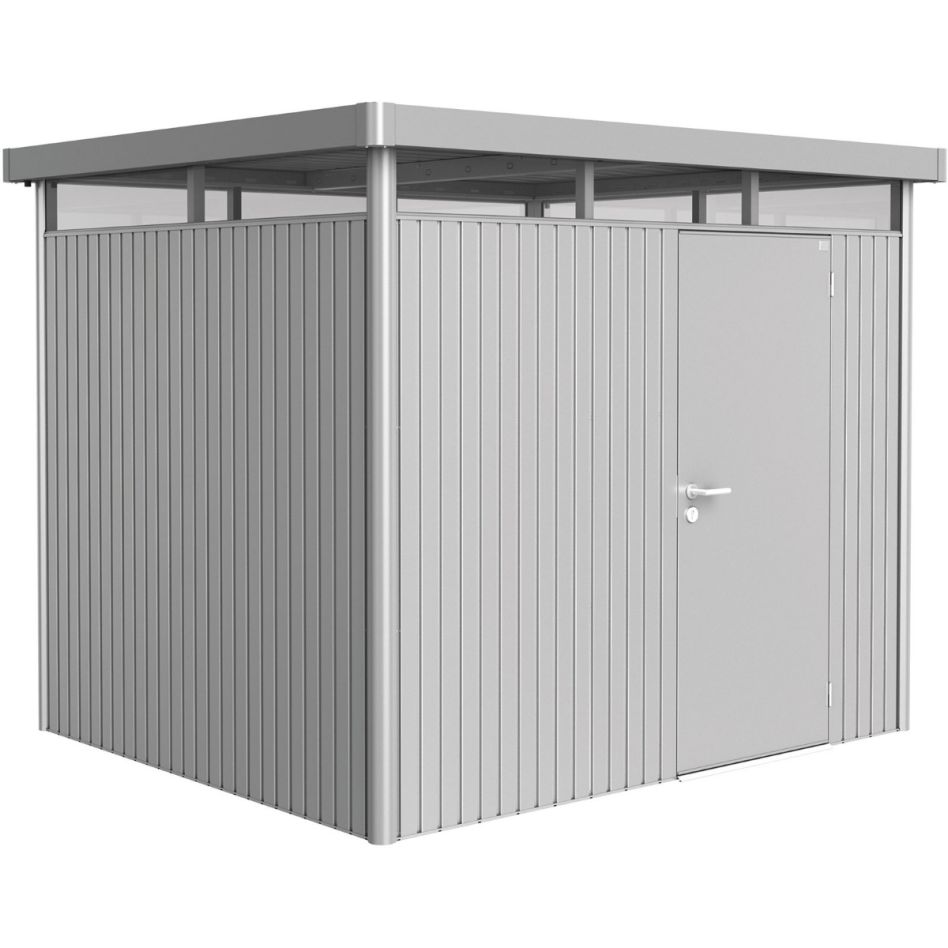 Biohort Gerätehaus HighLine silber-metallic günstig