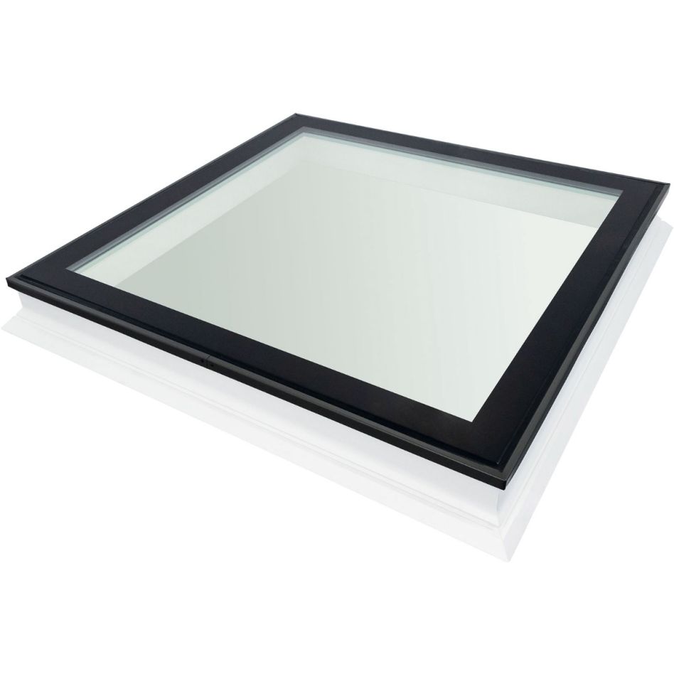 Roto OnTop FF Fenêtre de toit plate FF3C K1Fi Comfort PVC blanc, 90x90 cm