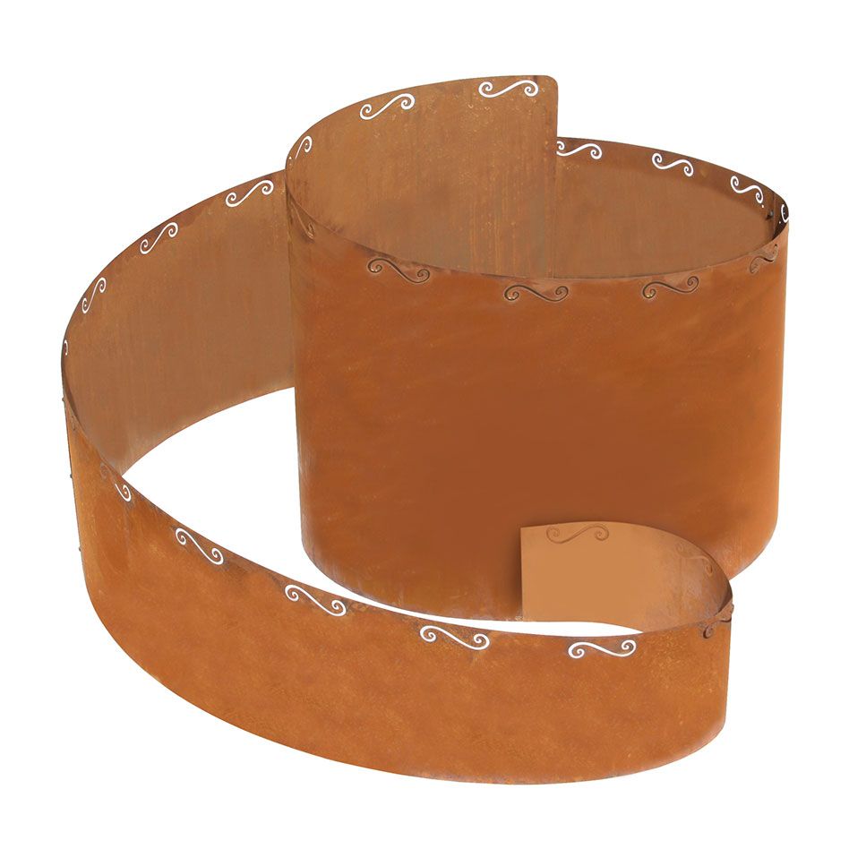Spirale d'herbes corten bellissa günstig