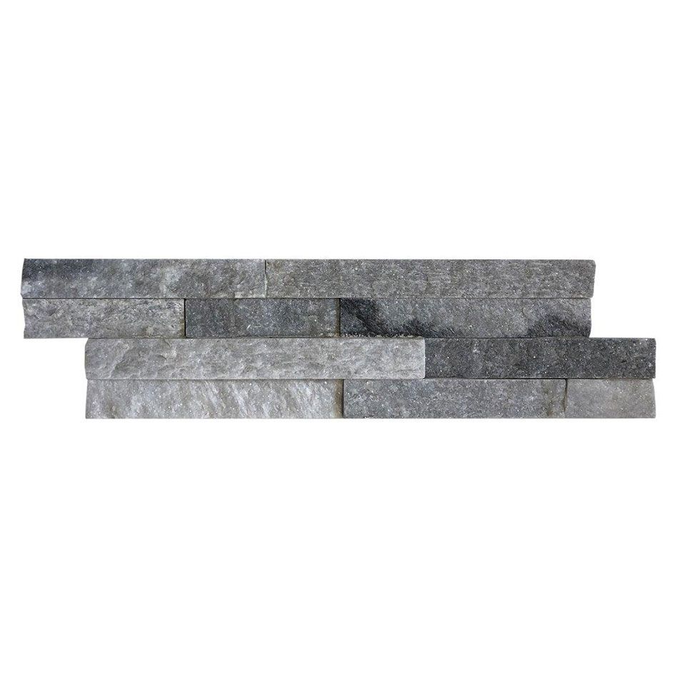 Wellker Wandverblender Naturstein Iquitos Weißgrau Format Z 40x10 cm Riemchen, 1 Pack günstig