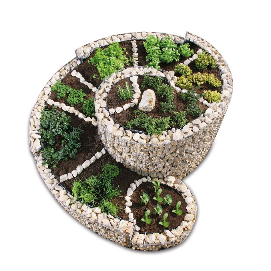 Spirale d'herbes bellissa gabion günstig