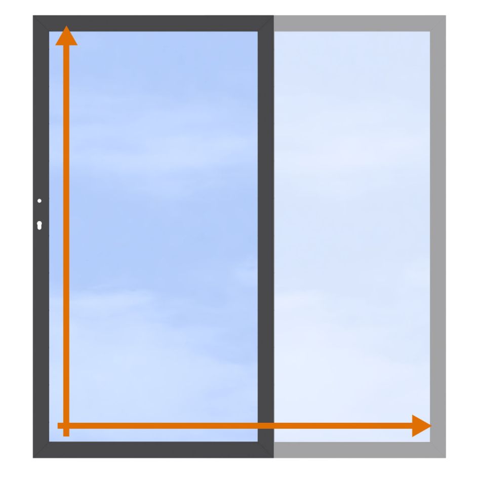 TraumGarten Einzeltor auf Maß Glassichtschutz SYSTEM GLAS KLAR günstig