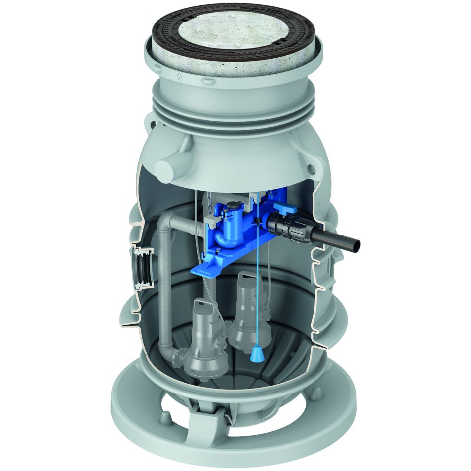 ACO Muli Max Pumpstation B125