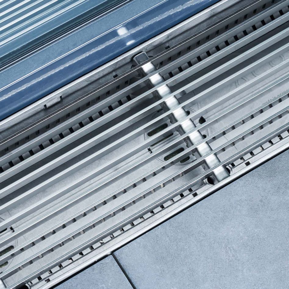 Grille en acier pour caniveau de draingae ACO Profiline, dimension: 155 mm günstig