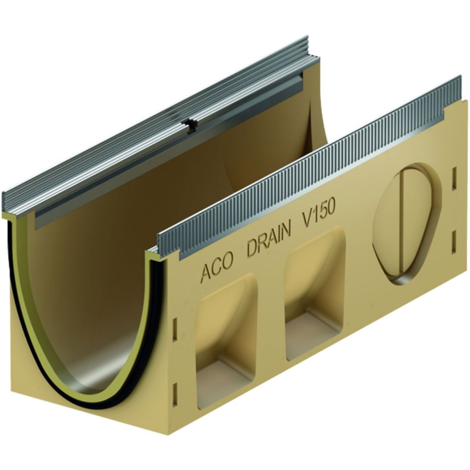 ACO Drain Multiline Seal in V150 Entwässerungsrinne ohne Sohlengefälle günstig