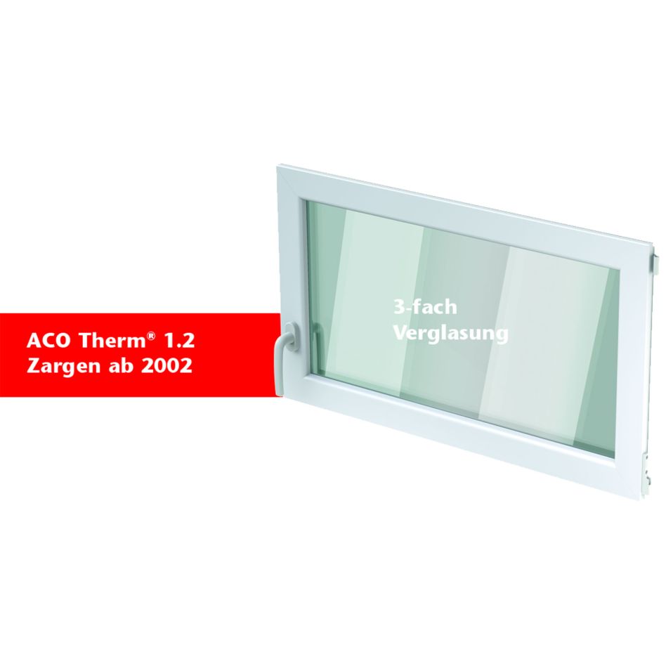 ACO Therm 1.2 Fenstereinsatz Dreh/Kipp für Kellerfenster 90x75 cm