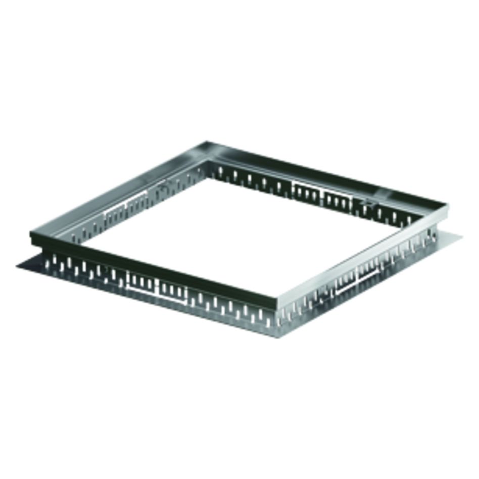 Rehausse pour écoulement de toit ACO Profiline drainage de façade, hauteur 50 mm, Acier inox, 400x400 mm
