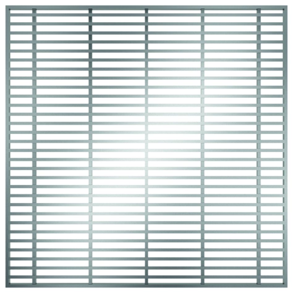 Kit de fixation grilles à mailles ACO Profiline rehausses de toit pour drainage de façade, Acier zingué