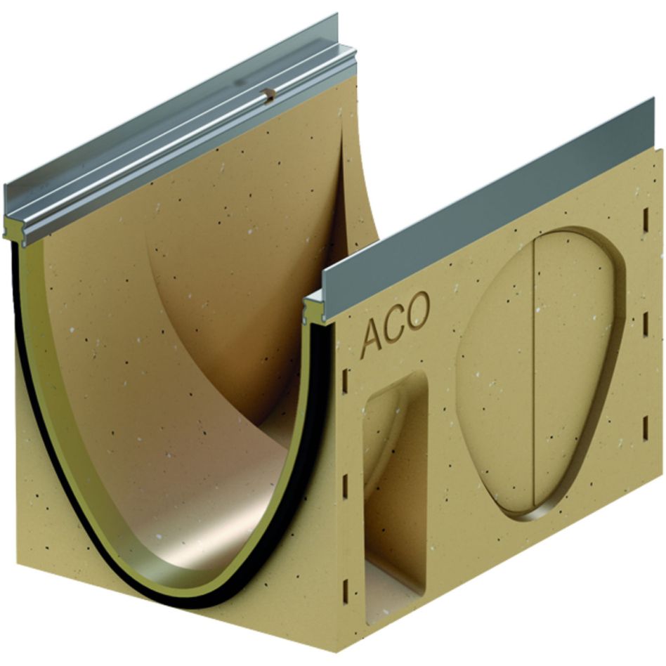 ACO Drain Multiline Seal in V300 Entwässerungsrinne ohne Sohlengefälle günstig
