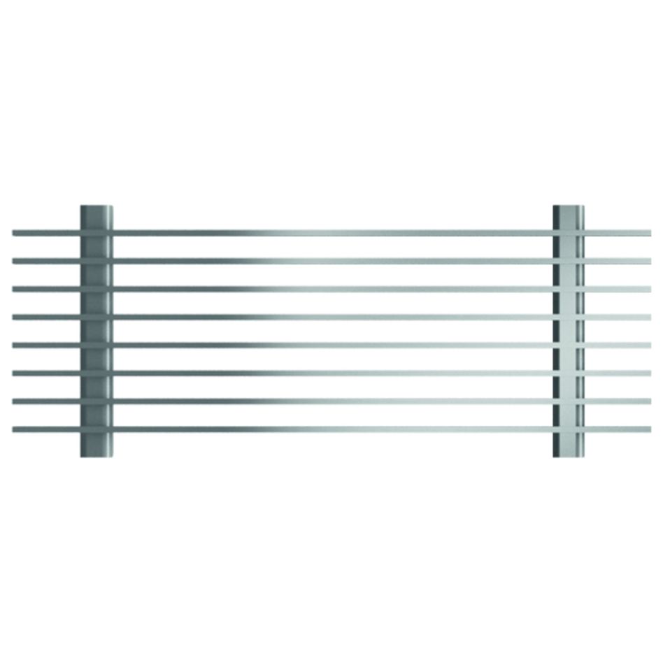 Grille à barres longitudinales ACO pour caisson de ventilation en acier inoxydable günstig