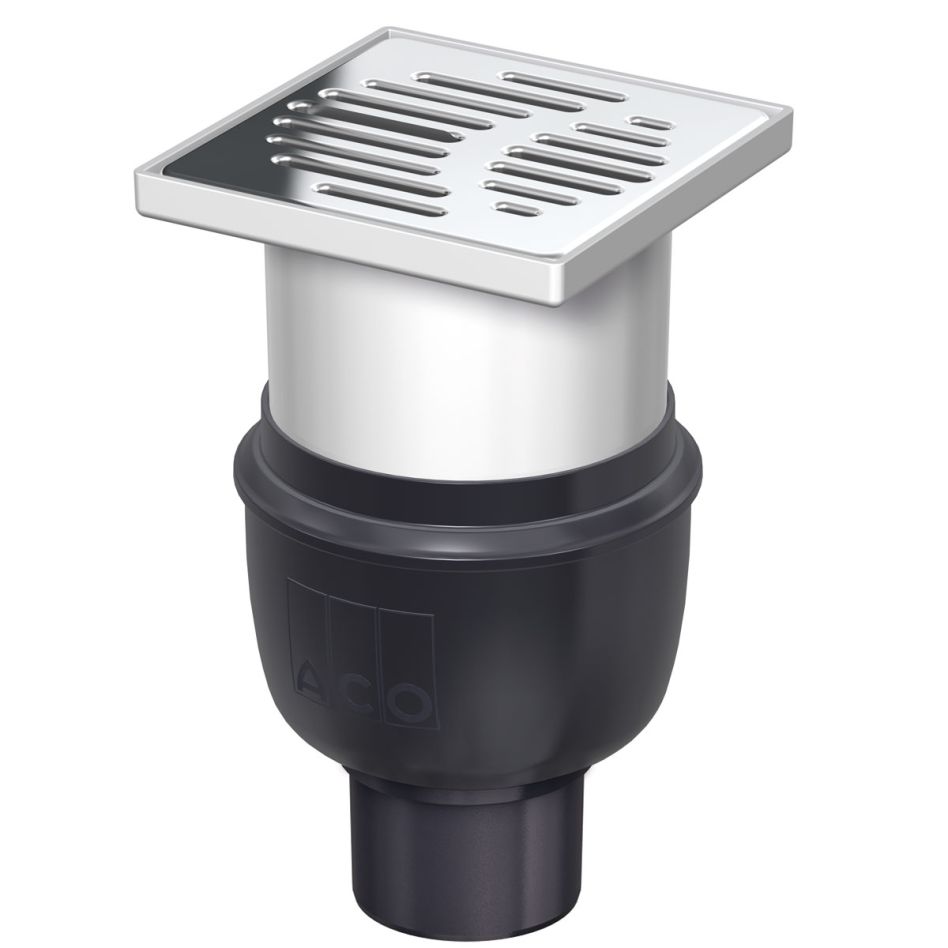 ACO Badablauf 150x150mm Easyflow Ablauf senkrecht günstig