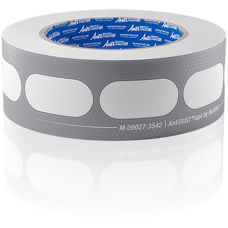 Multifoil Anti Dust Klebeband AD3542 Entlüftungs-Klebeband für Stegplatten, 33 m